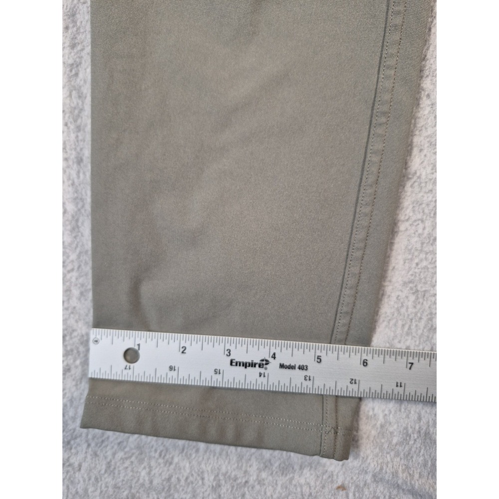 Lululemon ABC Warpstreme Mens Slim Fit  Pants Size 30X31 Olive Stretch - Picture 5 of 9